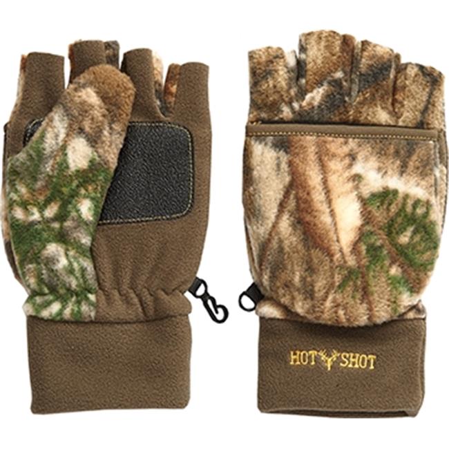 Hot Shot Hf2 Bulls-eye Pop-top - Mitten Fleece Insul Rt-edge Lg