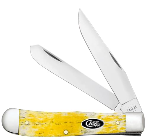 Case XX Knives Trapper Yellow Bone 20030 Stainless Steel Pocket Knife