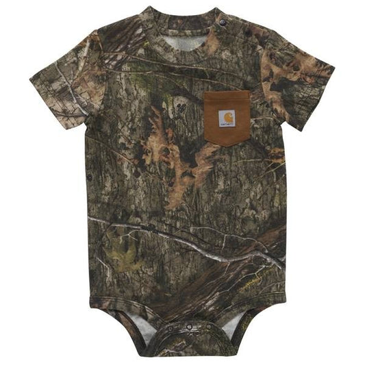 Carhartt Infant Boy's Camo Short Sleeve Bodysuit