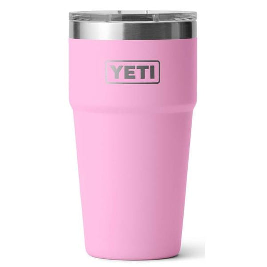 Yeti Rambler 20 Oz Stackable Cup with Magslider Lid Power Pink