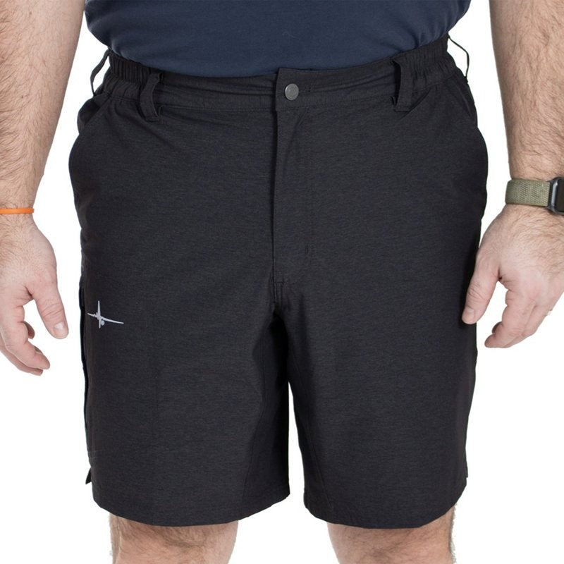 Habit Men's Shadow Series Hybrid Shorts 9 in Asphalt, X-Large