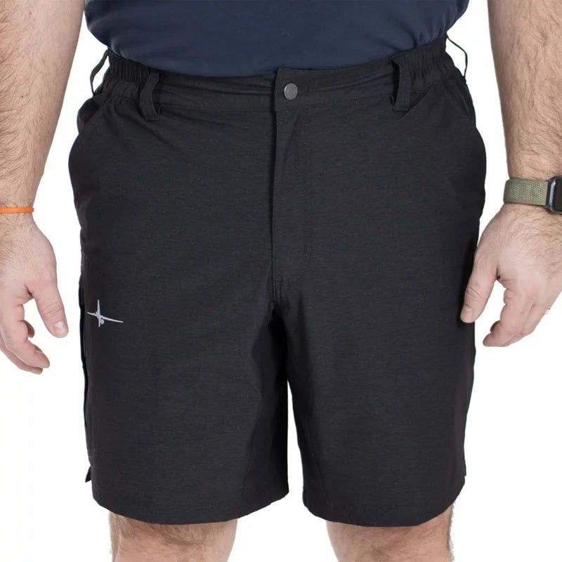 Habit Men's Shadow Series Hybrid Shorts 9 in Asphalt, X-Large