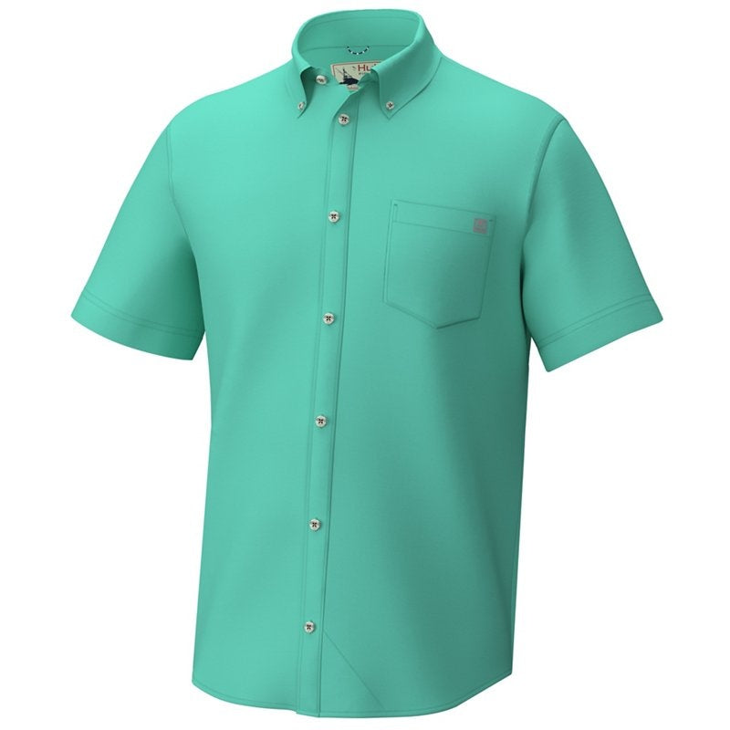 Huk - Men's Kona Solid Button-Down Shirt
