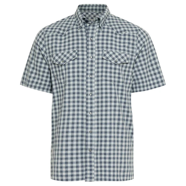 GameGuard Mens Pearl Snap Short Sleeve Shirt