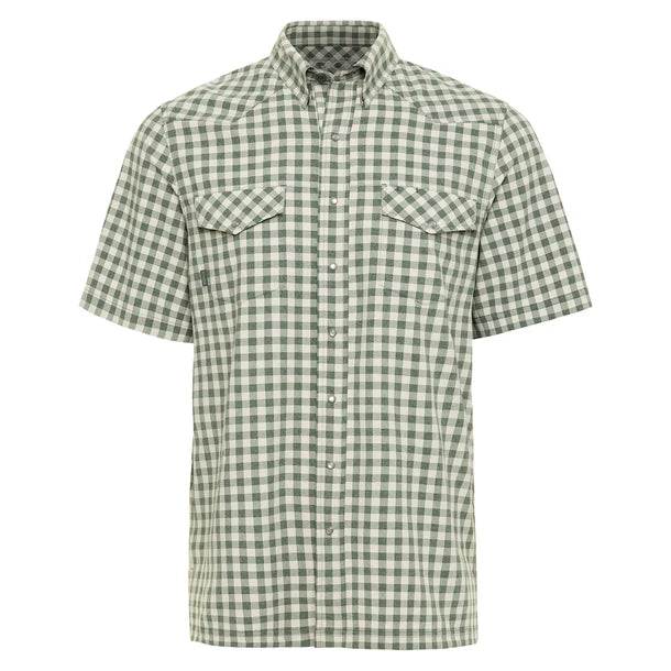 GameGuard Mens Pearl Snap Short Sleeve Shirt