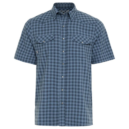 GameGuard Mens Pearl Snap Short Sleeve Shirt