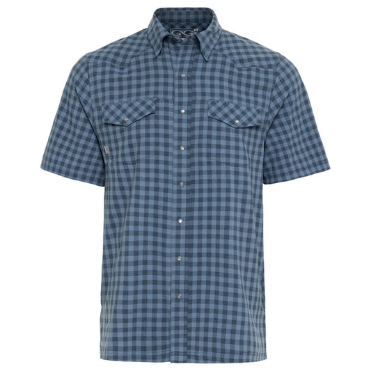GameGuard Mens Pearl Snap Short Sleeve Shirt