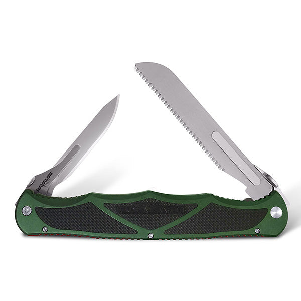 HAV-XTC-HYDHGBS Hydra Double Hunter Blade Knife - Green