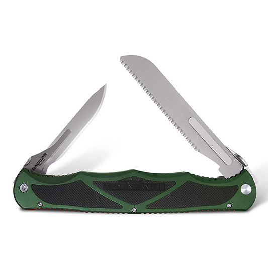 HAV-XTC-HYDHGBS Hydra Double Hunter Blade Knife - Green