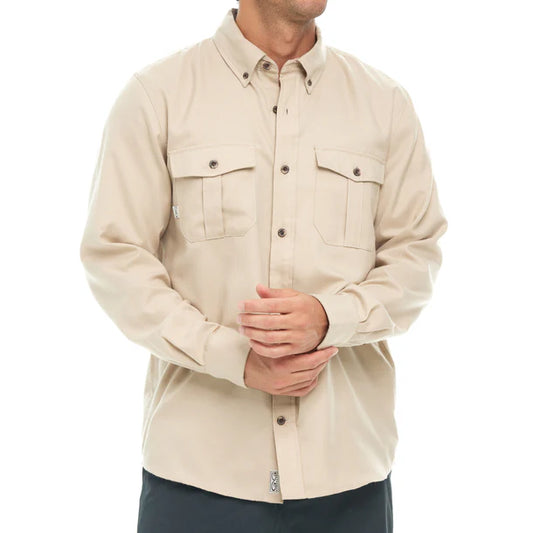 GameGuard - Clay Flannel Shirt - Long Sleeve - Large