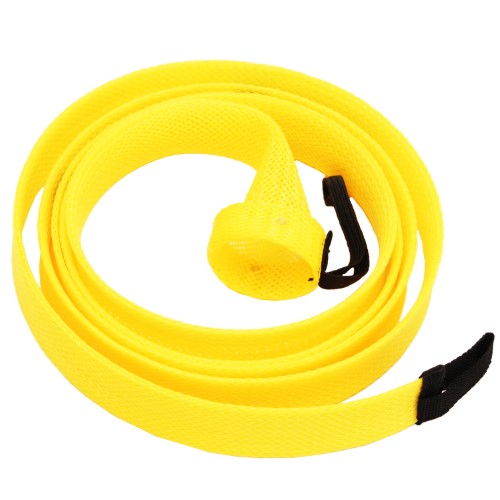 Lews Fishing LSSYC1 Yellow Speed Socks for Spin/Casting Rods 6'6"-7'6" Length