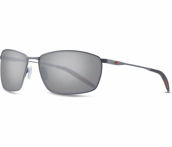 Costa Del Mar TURRET Grey Silver Mirror Polarized Polycarbonate Titanium Men S Sunglasses TRT 228 OSGP 63