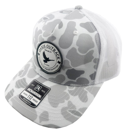 Oasis Outback 112PFP Blazed Duck Camo/White Hat