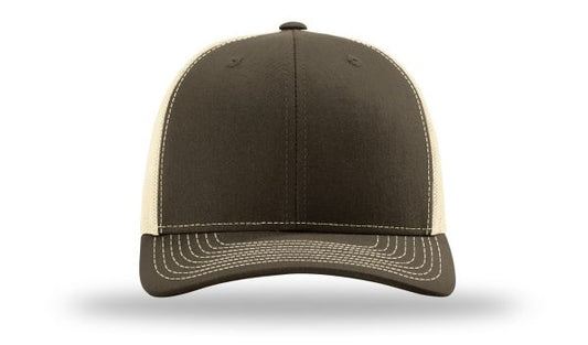 Richardson 112 Split Chocolate Chip/Birch Trucker Hat