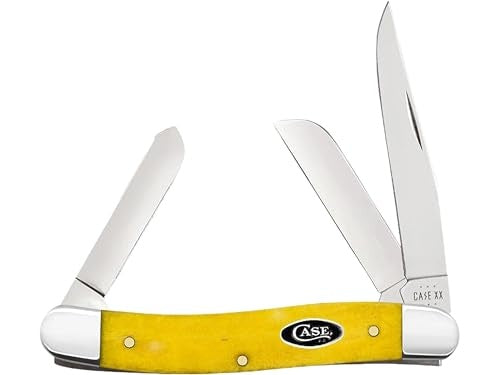 Case Cutlery CA20032: Med Stockman Yellow Bone