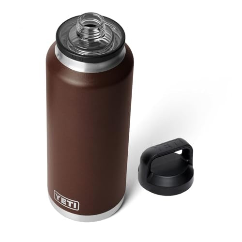 YETI Rambler 46 Oz Bottle with Chug Cap, Wetlands Brown