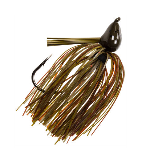 Strike King Denny Brauer Baby Structure Jig - Green Pumpkin - 3/4oz