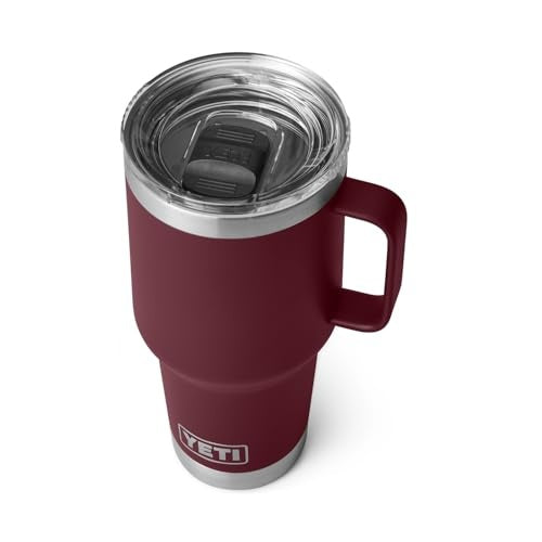 YETI Rambler 30 Oz Travel Mug  with Stronghold Lid Wild Vine Red