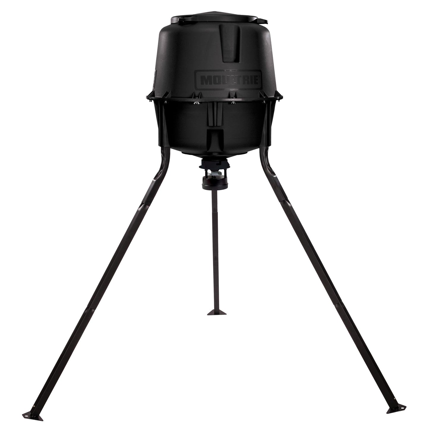 Moultrie MFG-13220 Deer Feeder, 30 gal Hopper, Plastic, Black
