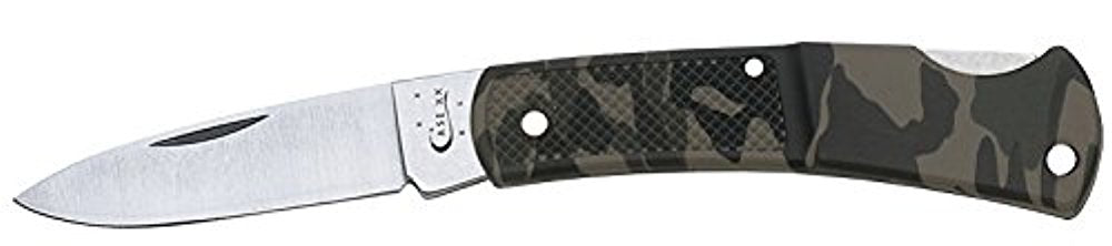 Camo Lockback Knife