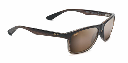 Maui Jim Onshore Sunglasses 01 - Chocolate Fade - Hcl Bronze Unisex Square