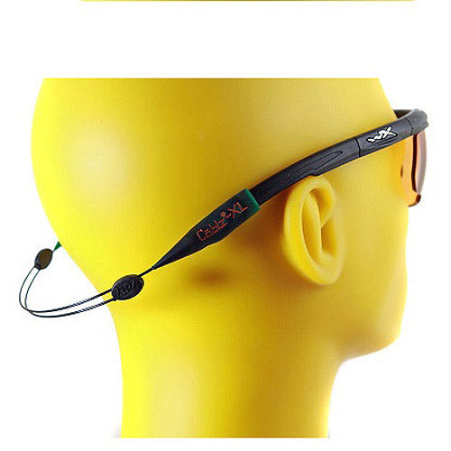 Cablz Zipz Adjustable Sunglasses Holder  Camo  14 in