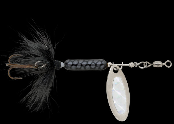 Luhr-Jensen Bang Tail Spinner (Black Scale  1/4 Oz)