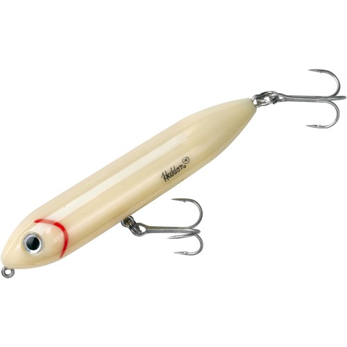 Heddon Super Spook Jr Topwater Bone 3 1/2  1/2 Oz.