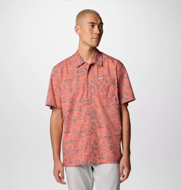 Columbia Men's PFG Trollers Best Button up Shirt
