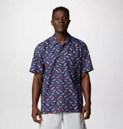 Columbia Men's PFG Trollers Best Button up Shirt