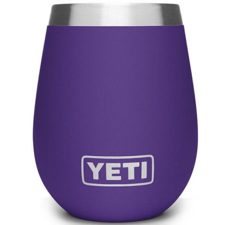 YETI Rambler 10 Oz Wine Tumbler, Vacuum Insulated, Stainless Steel, Clay (2054481)