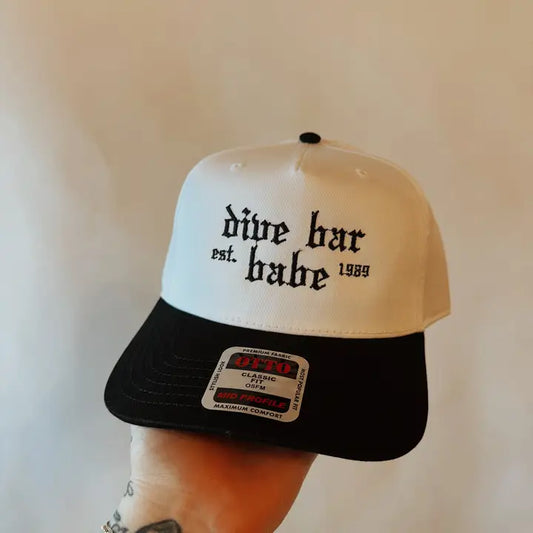 Grady Ln Boutique - Dive Bar Babe Canvas Trucker Hat