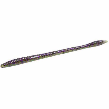 Zoom Trick Worm 6.5   Sprayed Grass 20pk