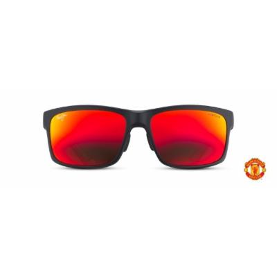 Maui Jim Pokowai Arch Manchester United Polarized Cat Eye Sunglasses, Men's