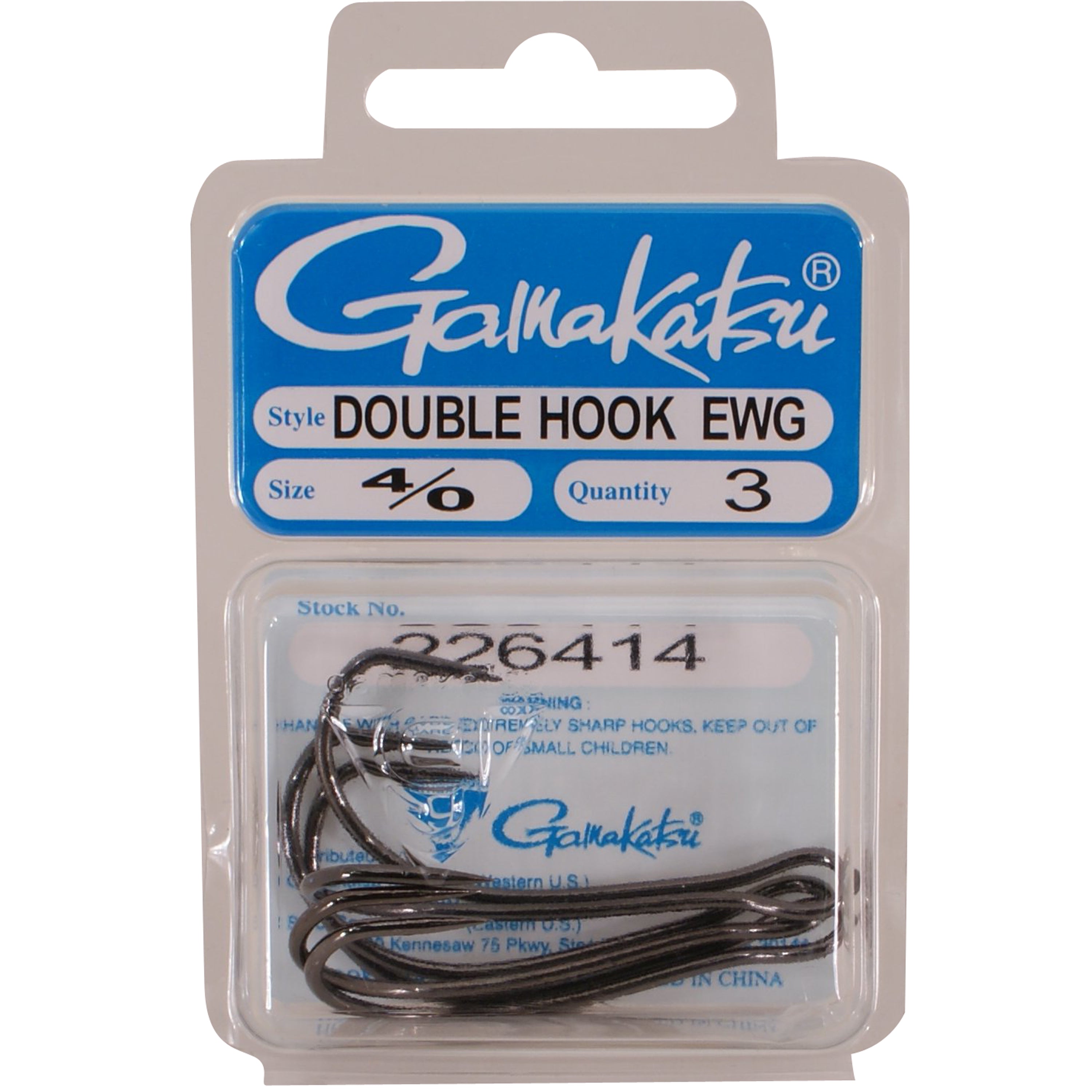 Gamakatsu EWG Double Hook