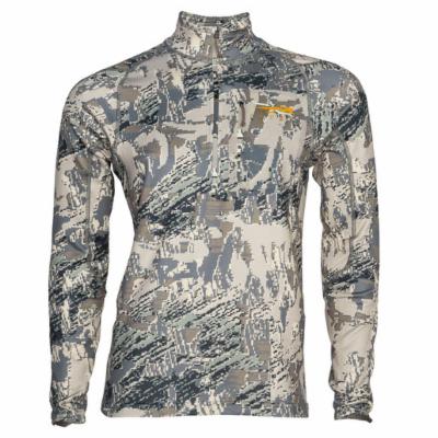 Sitka Gear Men's Core Midweight Zip Long Sleeve Shirt Polyester