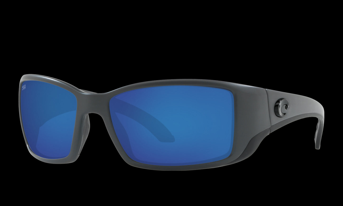Costa Del Mar Blackfin Blue Mirror Polarized Glass Men S Sunglasses BL 98 OBMGLP