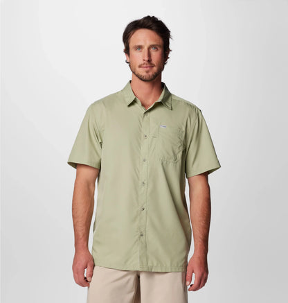 Columbia Men's Slack Tide Camp Shirt UPF 50, Short Sleeve