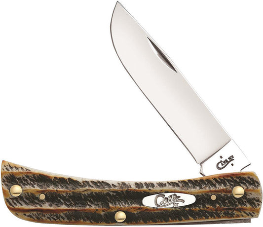 Case XX Sod Buster Jr. Skinner Blade 6.5 Bonestag Jigger Handle - 65310