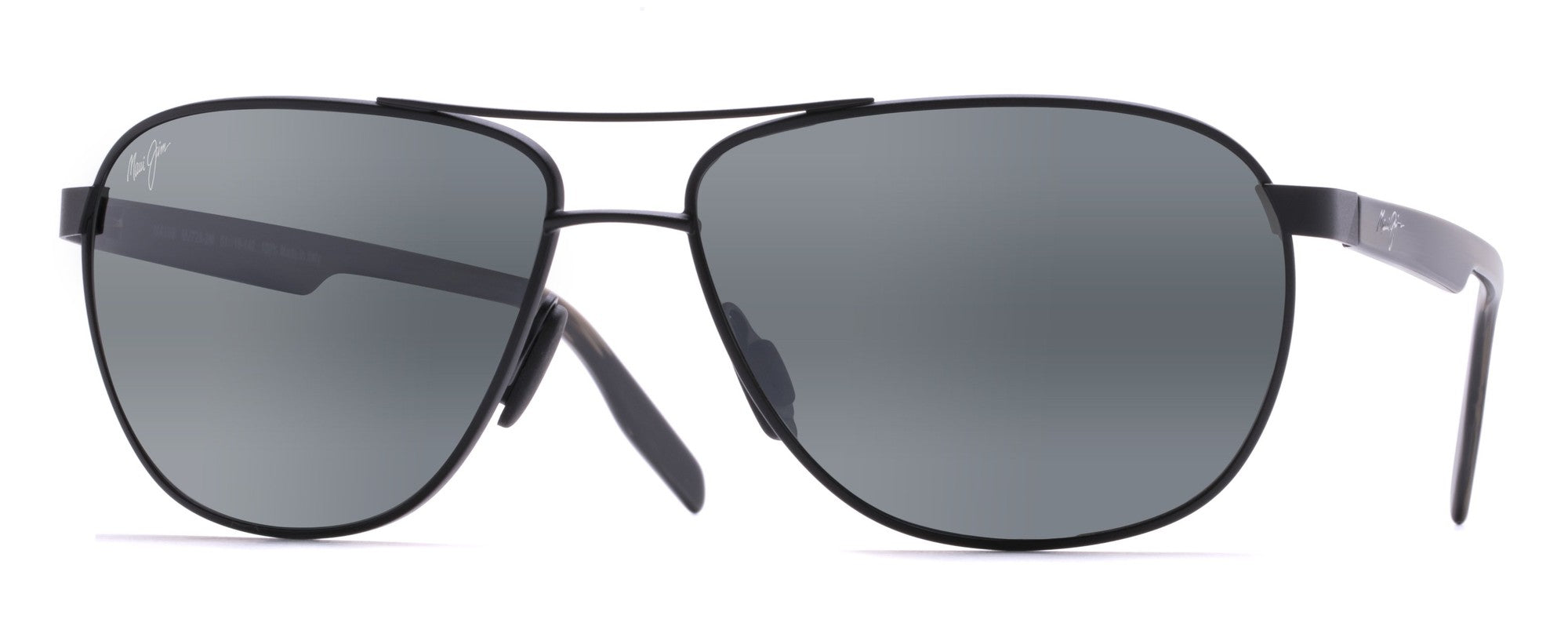 Maui Jim Castles Neutral Grey Pilot Unisex Sunglasses 728-2M 61 – Oasis ...