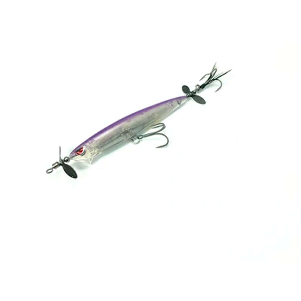 Spro SPJ80SMP Spin John 80 Smoke Purple  80Mm  Finesse Prop Bait