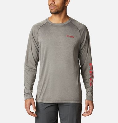 Columbia Men's PFG Terminal Tackle Heather Long Sleeve Shirt