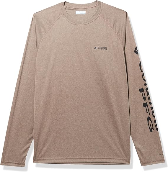 Columbia Men's PFG Terminal Tackle Heather Long Sleeve Shirt