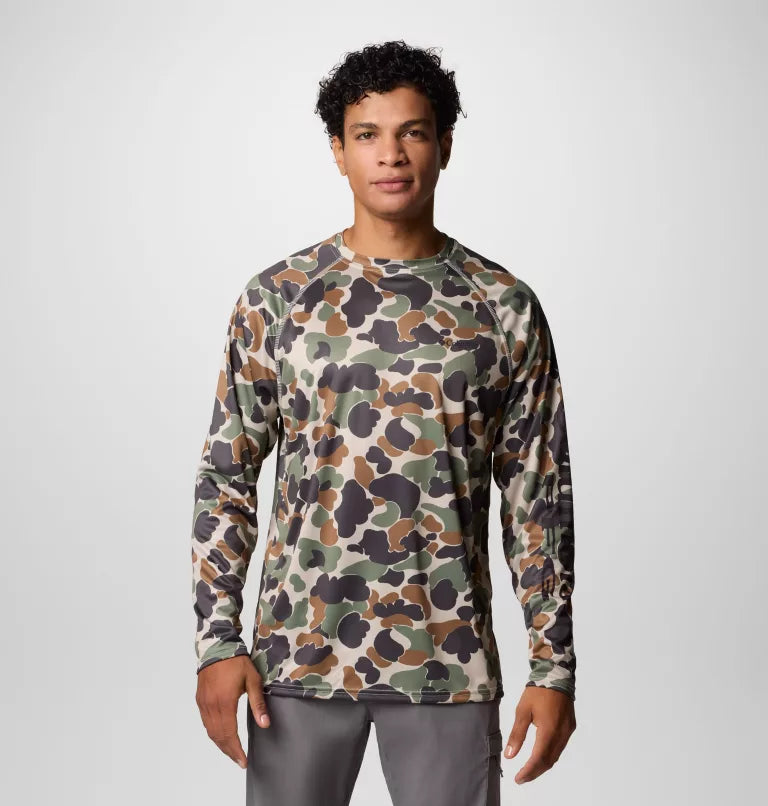 Columbia PFG Mens Super Terminal Tackle Long Sleeve T-Shirt