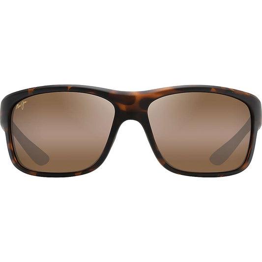 Maui Jim Southern Cross Sunglasses 10MR - Matte Tortoise Rubber - Hcl Bronze Unisex Square