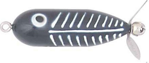 Heddon Tiny Torpedo 1/4 Oz Fishing Lure - Black Shore Minnow