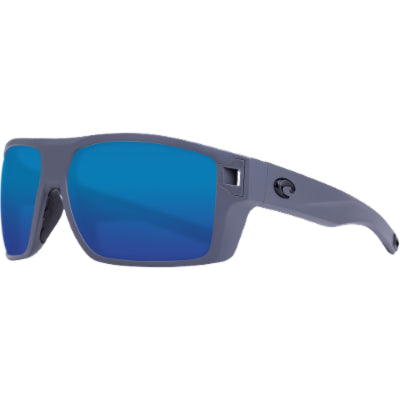 Costa Del Mar Diego Adult 580G Sunglasses, Men's, Matte Gray/Blue