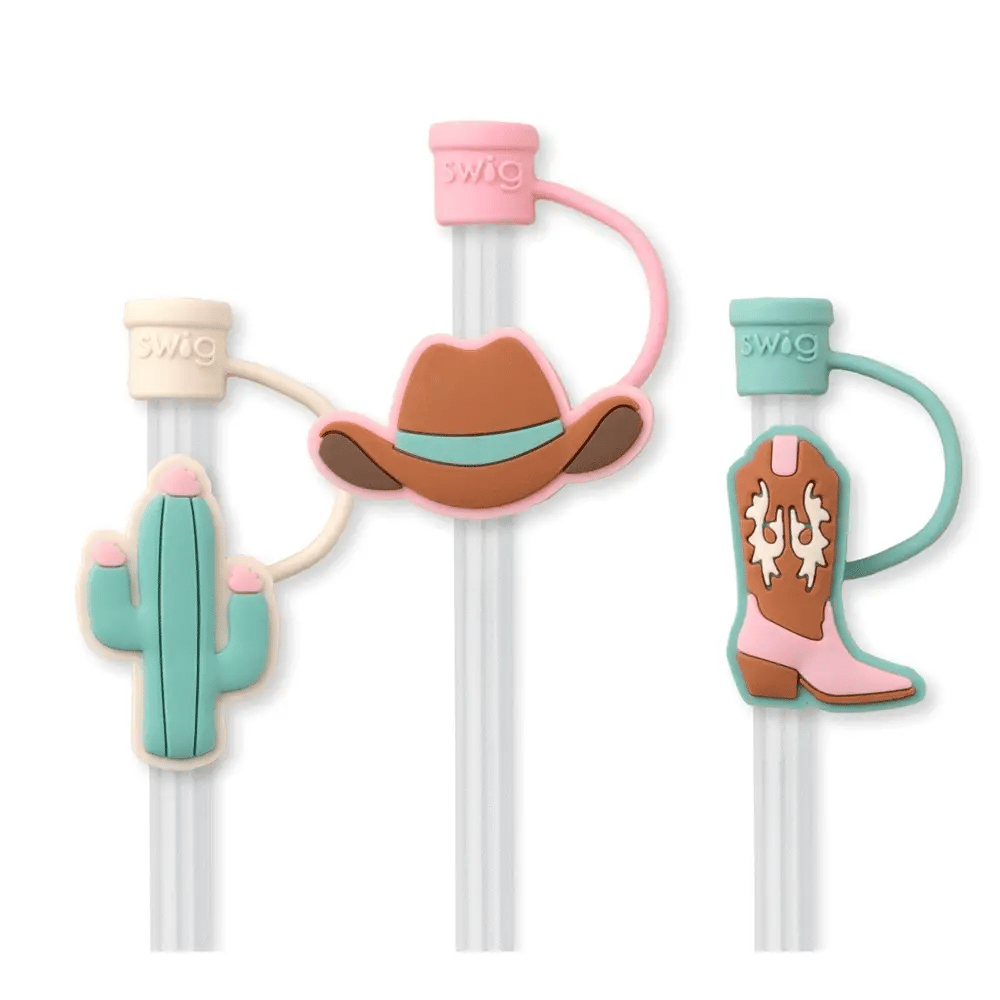 Swig - Giddy Up - Straw Topper Set