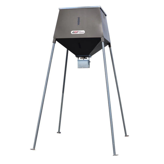All Seasons Feeders 1000lb Broadcast w/Solar