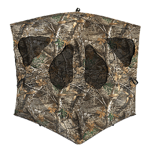 Ameristep Mossy Oak Silent Brick House Blind - Huntg Stands/Blnds/Accs at Academy Sports